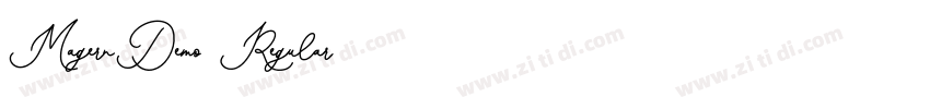 MagernDemo Regular字体转换 MagernDemo Regular字体转换